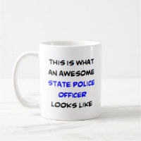 state police officer, awesome
