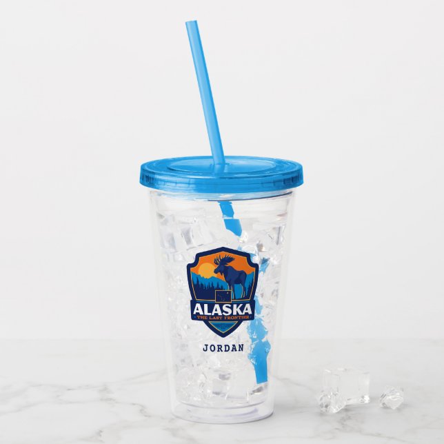 State Pride | Alaska Acrylic Tumbler (Front Ice)