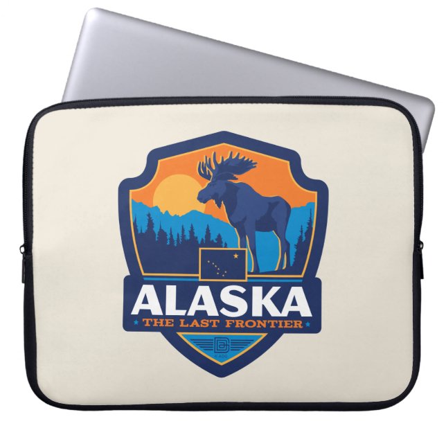 State Pride | Alaska Laptop Sleeve (Front)
