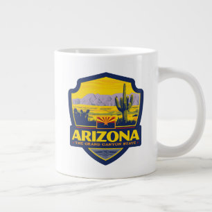 State Pride Arizona 2 Large Coffee Mug