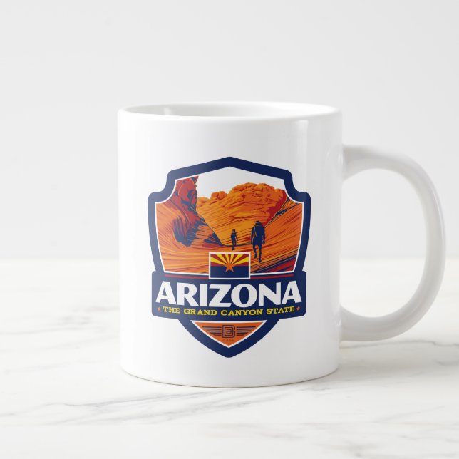 State Pride | Arizona Large Coffee Mug (Right)