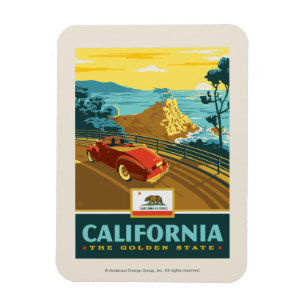 State Pride   California 2 Magnet