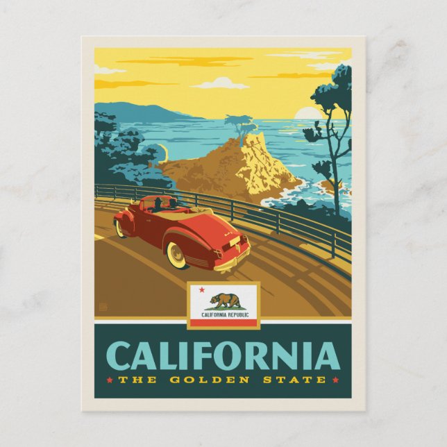 State Pride | California 2 Postcard (Front)