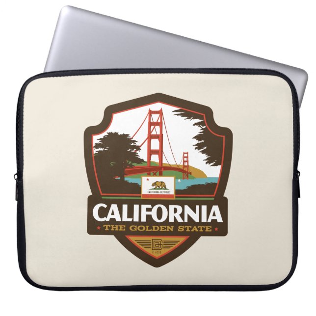 State Pride | California Laptop Sleeve (Front)
