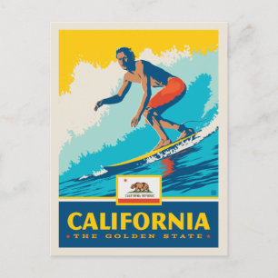 State Pride   California Postcard