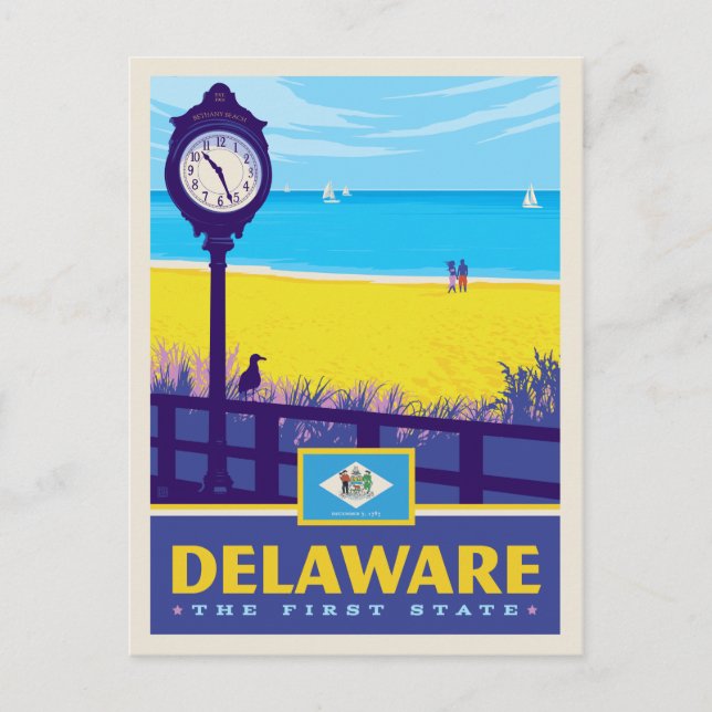 State Pride | Delaware Postcard (Front)