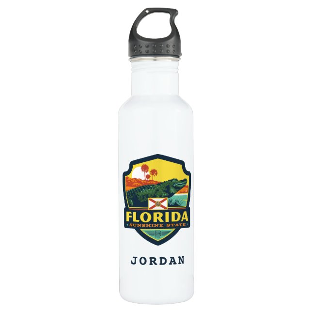State Pride | Florida 710 Ml Water Bottle (Front)