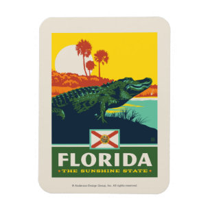 State Pride Florida Magnet