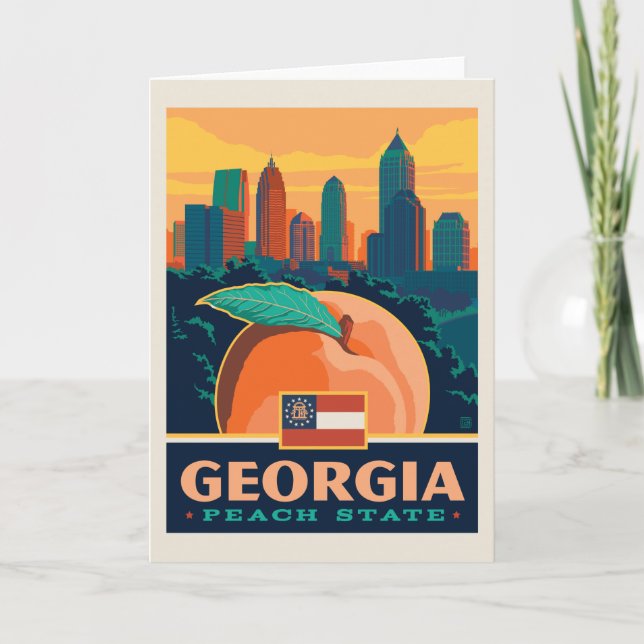 State Pride | Georgia Card (Front)