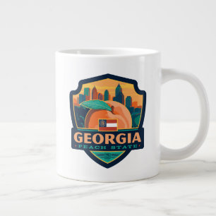 State Pride   Georgia Large Coffee Mug