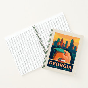State Pride   Georgia Notebook