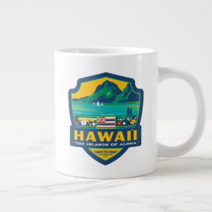 State Pride Hawaii Large Coffee Mug