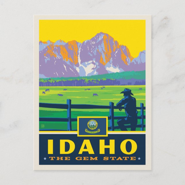 State Pride | Idaho Postcard (Front)