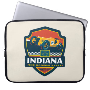 State Pride Indiana Laptop Sleeve