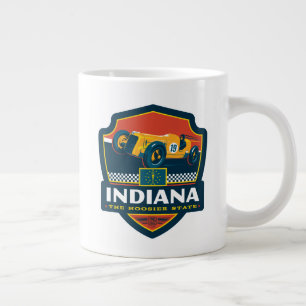 State Pride   Indiana Large Coffee Mug