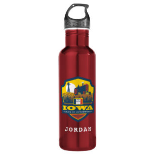 State Pride Iowa 710 Ml Water Bottle