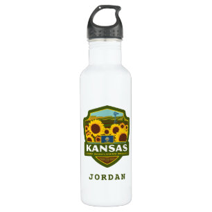 State Pride Kansas 710 Ml Water Bottle