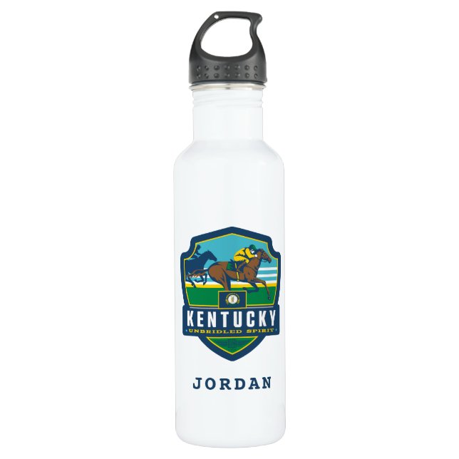 State Pride | Kentucky 710 Ml Water Bottle (Front)