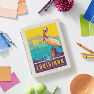 State Pride   Louisiana iPad Cover