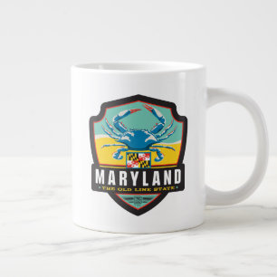 State Pride   Maryland Large Coffee Mug