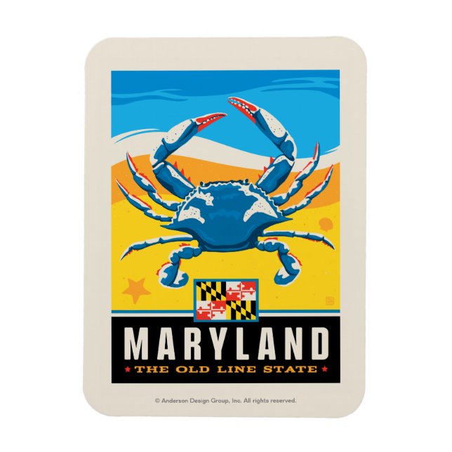 State Pride | Maryland Magnet (Vertical)