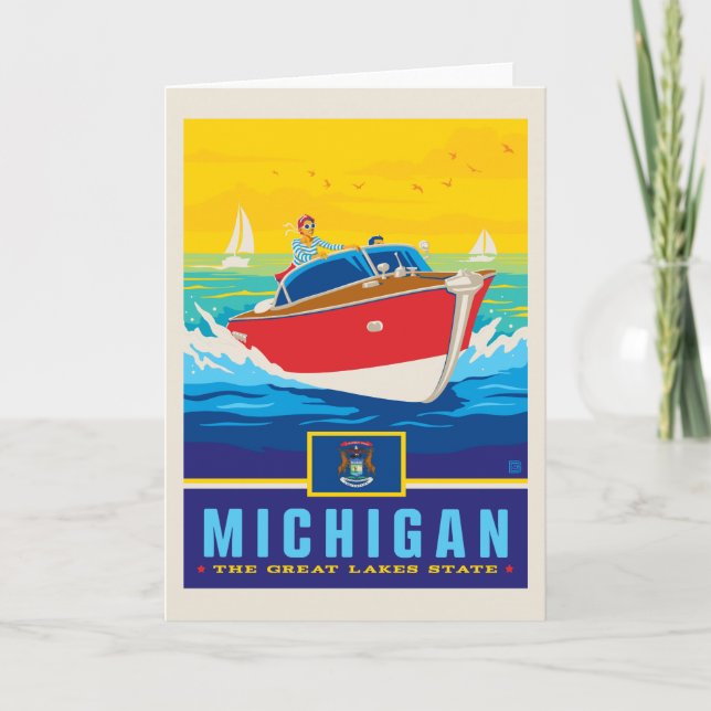State Pride | Michigan Card (Front)