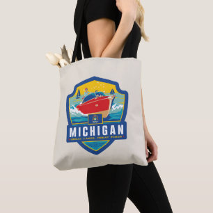 State Pride Michigan Tote Bag