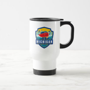 State Pride Michigan Travel Mug