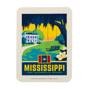 State Pride   Mississippi Magnet