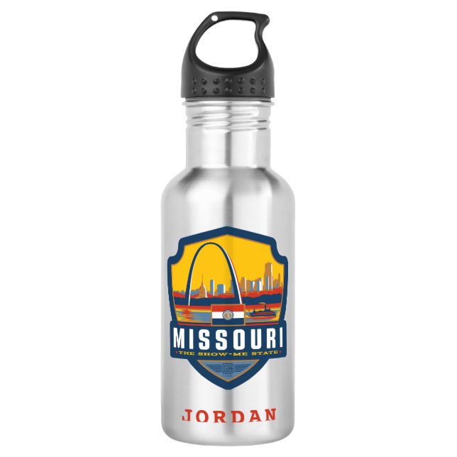 State Pride | Missouri 710 Ml Water Bottle (Front)