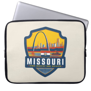 State Pride   Missouri Laptop Sleeve