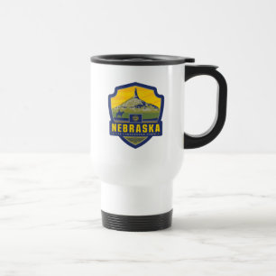 State Pride   Nebraska Travel Mug