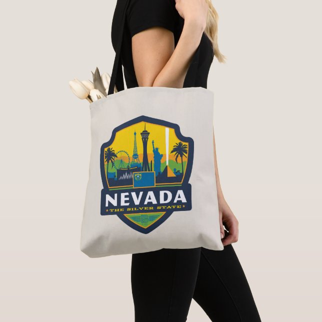 State Pride | Nevada Tote Bag (Close Up)
