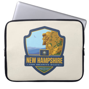 State Pride New Hampshire Laptop Sleeve