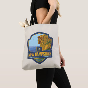 State Pride   New Hampshire Tote Bag