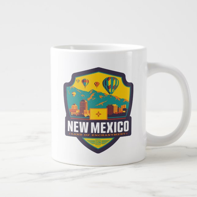 State Pride | New Mexico Large Coffee Mug (Right)