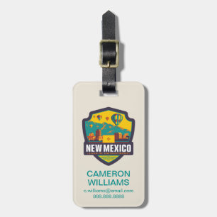 State Pride New Mexico Luggage Tag