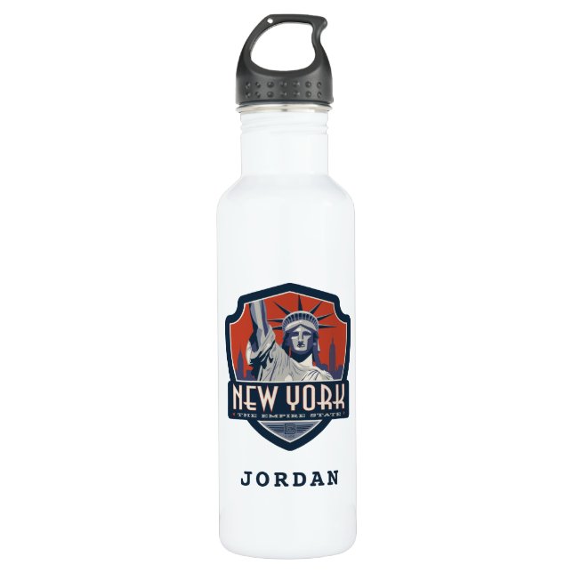 State Pride | New York 710 Ml Water Bottle (Front)