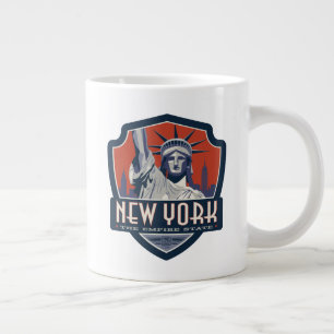 State Pride New York Large Coffee Mug