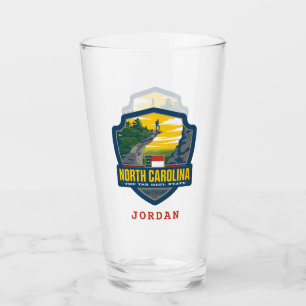 State Pride North Carolina Glass