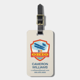 State Pride Ohio Luggage Tag