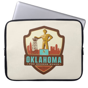 State Pride Oklahoma Laptop Sleeve