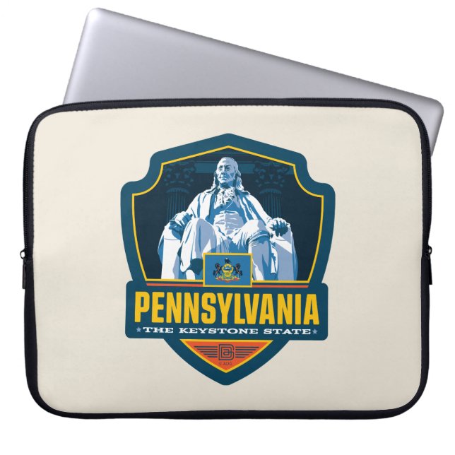 State Pride | Pennsylvania Laptop Sleeve (Front)