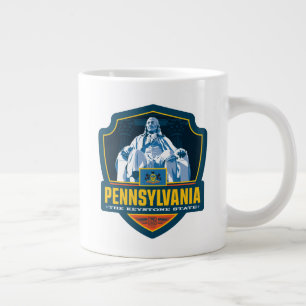 State Pride   Pennsylvania Large Coffee Mug
