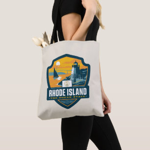 State Pride   Rhode Island Tote Bag