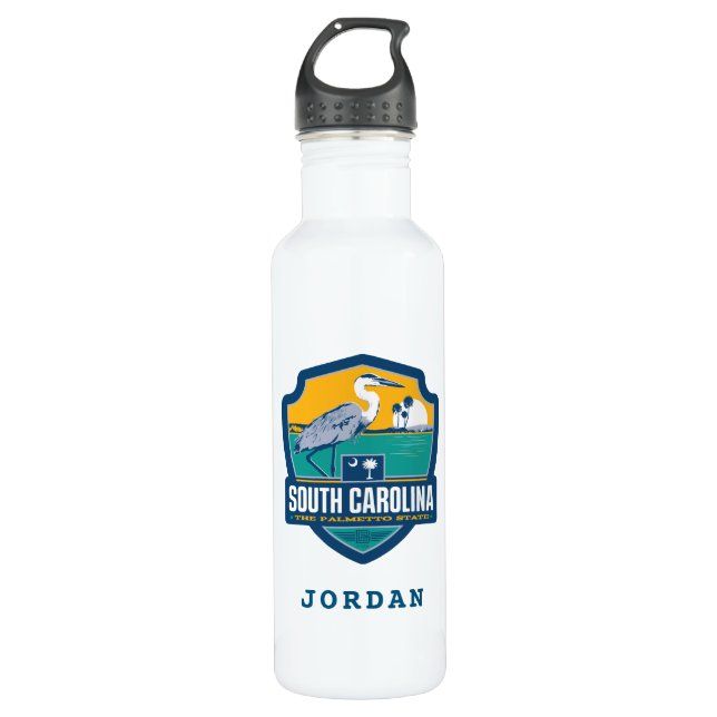 State Pride | South Carolina 710 Ml Water Bottle (Front)