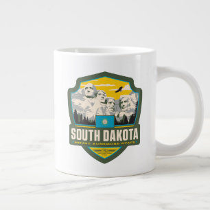 State Pride   South Dakota Large Coffee Mug