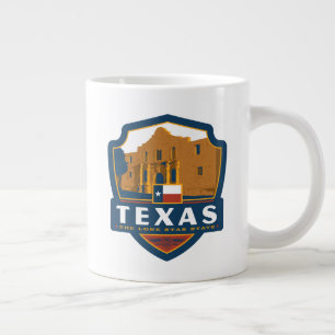 State Pride Texas Large Coffee Mug
