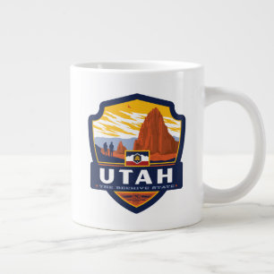 State Pride   Utah Large Coffee Mug