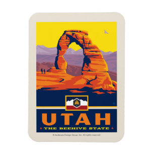 State Pride   Utah Magnet